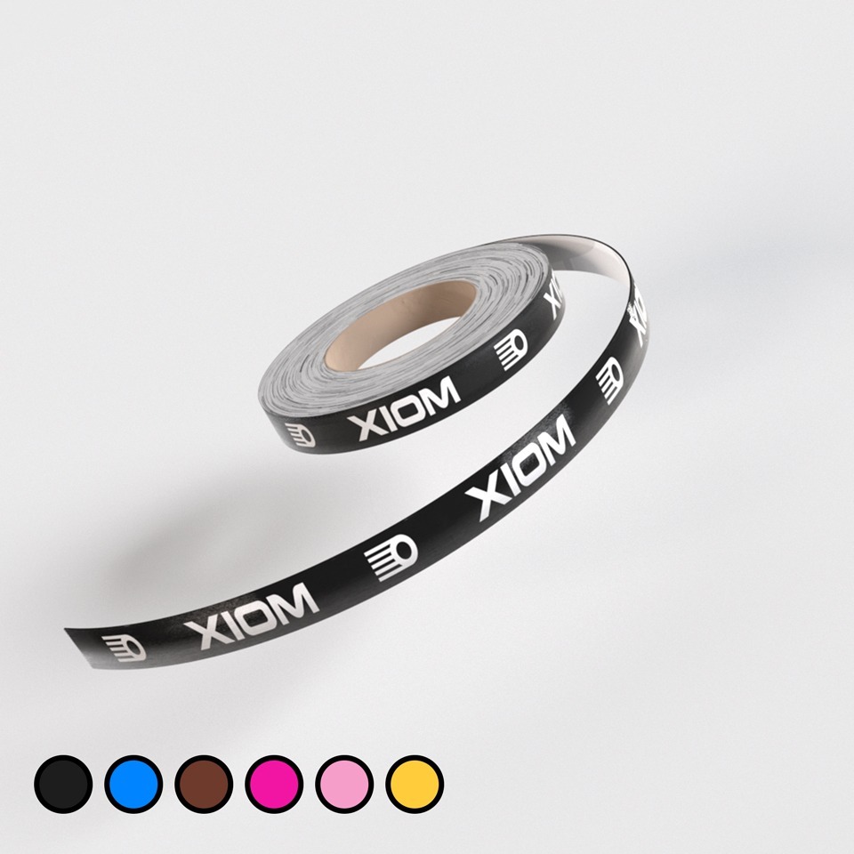 Xiom Edge Tape Logo 10mm x 50 metre roll